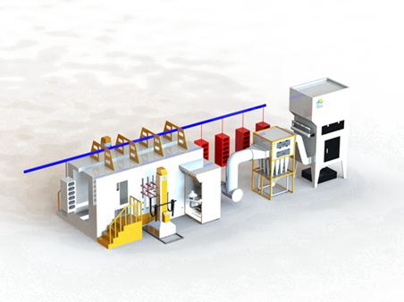 工程塑料板多管小旋風(fēng)二級回收粉坊 