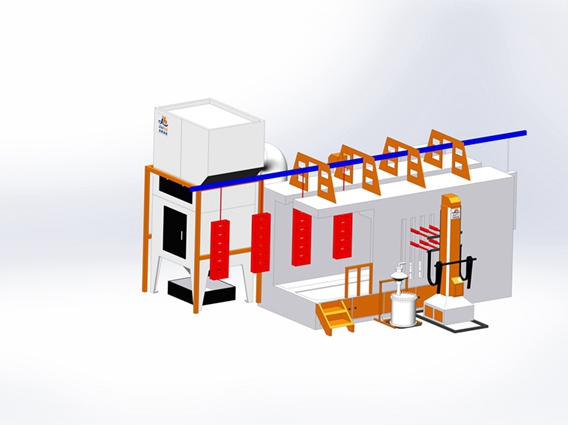 單機(jī)回收噴粉 